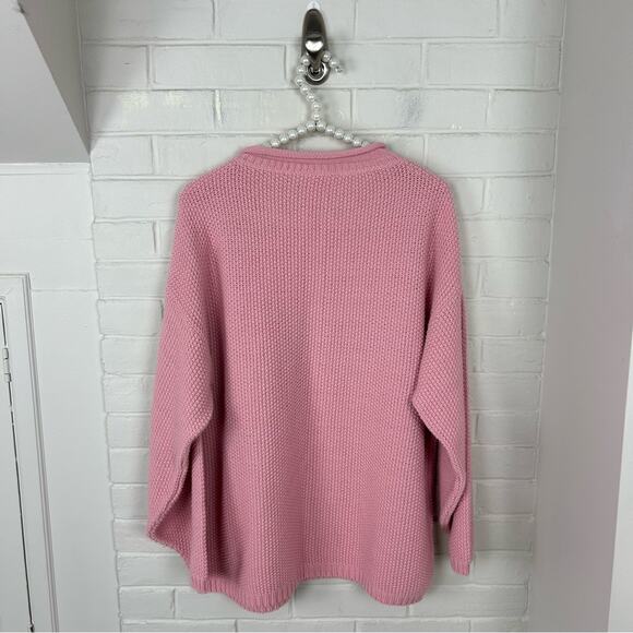 Vintage Bobbie Brooks Woman Pink Knit Sweater - Picture 7 of 7